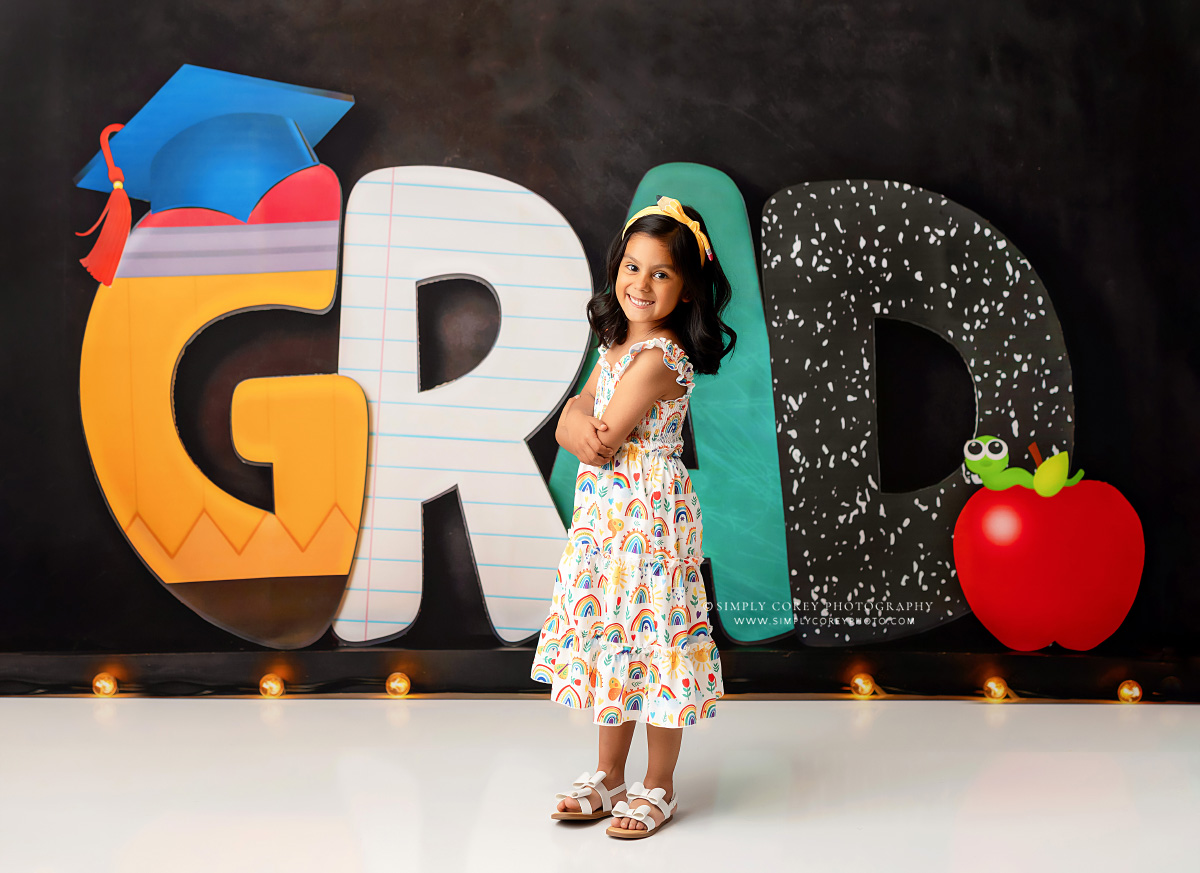 Little Grad Mini Sessions: PreK + Kindergarten | 02Jimena-Grad.jpg