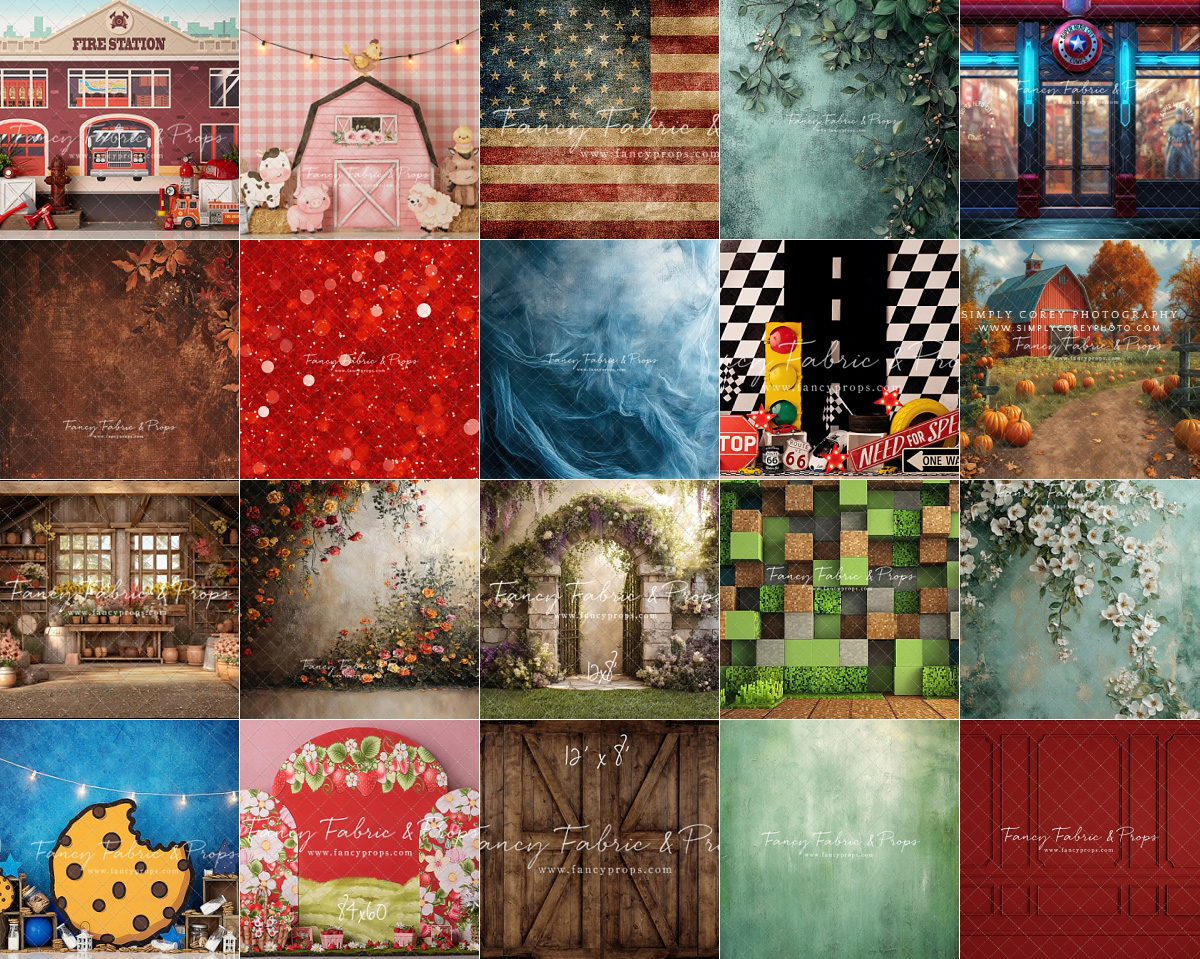 Studio Backdrop Collection - Simply Corey Photography . Client Galleries