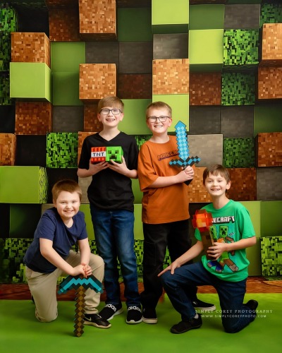 Minecraft-Inspired Mini Sessions