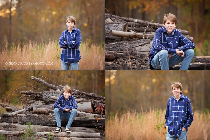outdoor photo session by Atlanta teen photographer