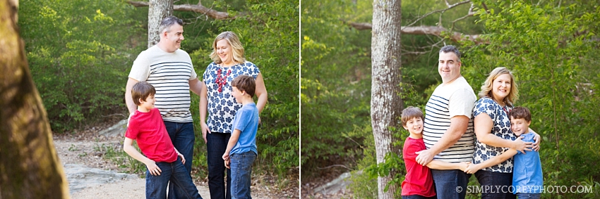 outdoor portraits by Douglasville family photographer