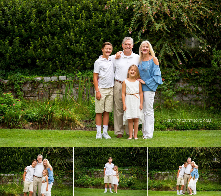 backyard portraits Douglasville family photography