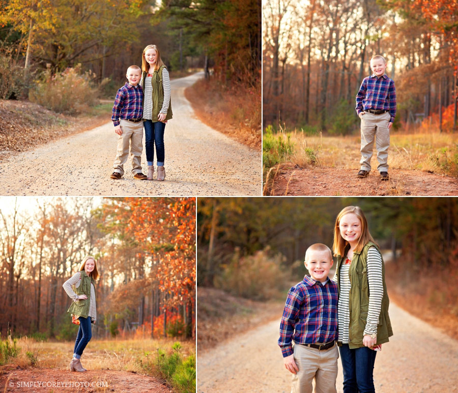 children's photographer Newnan, outdoor fall photography session